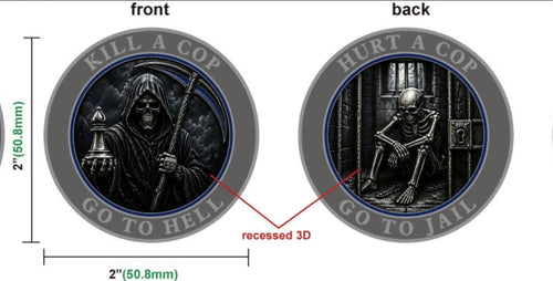 Grimm Reaper Challenge Coin Preorder (ships in 6 weeks)