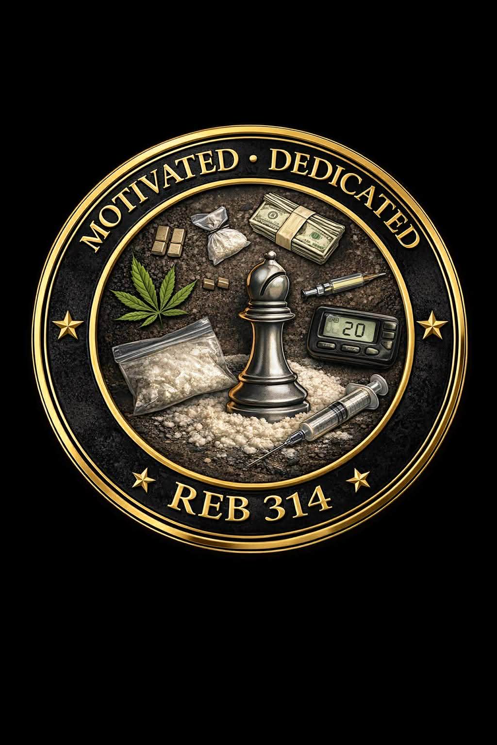 REB 314 CHALLENGE COIN PREORDER (limited availability - will ship in 4-6 weeks)